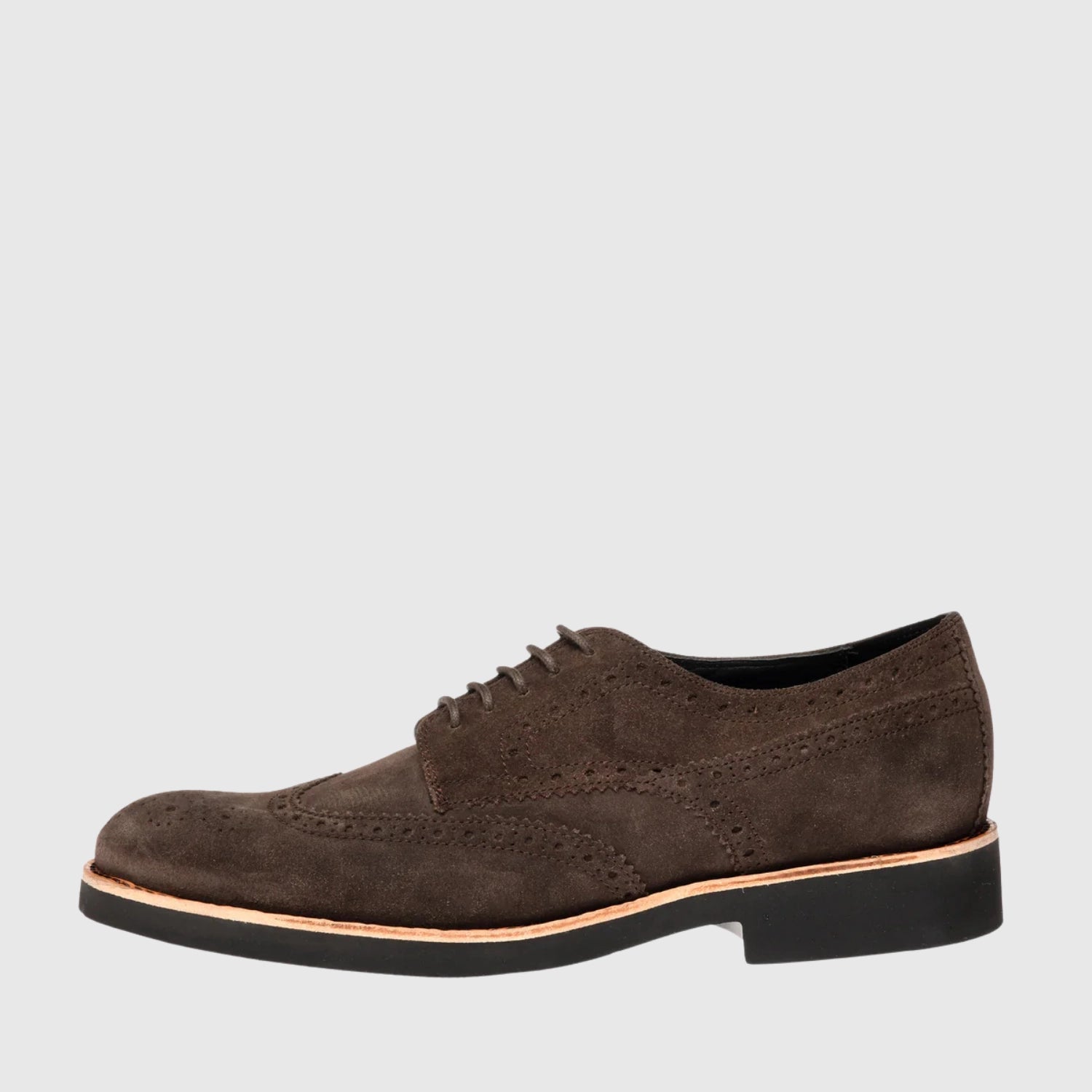 German Suede Dark Brown