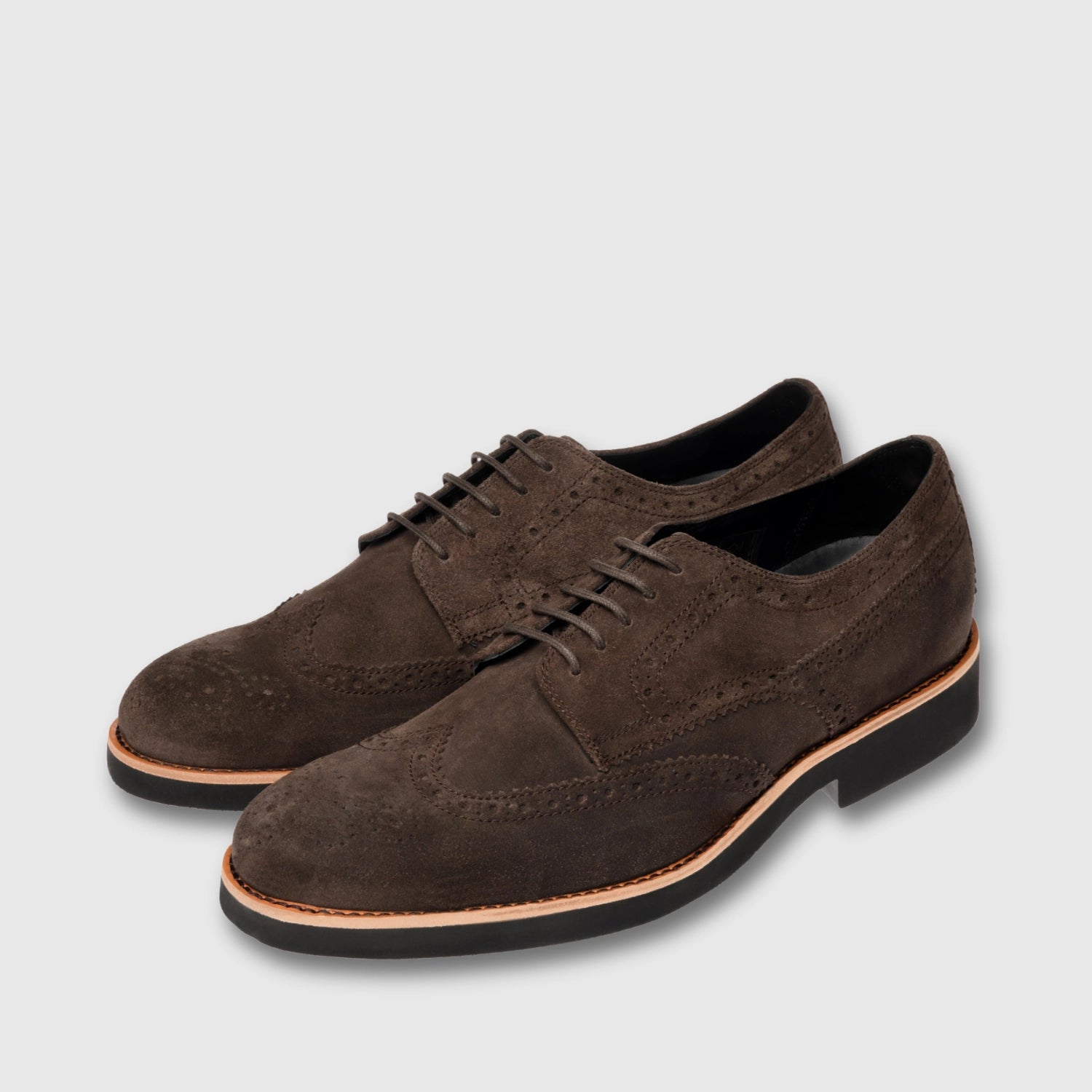 German Suede Dark Brown