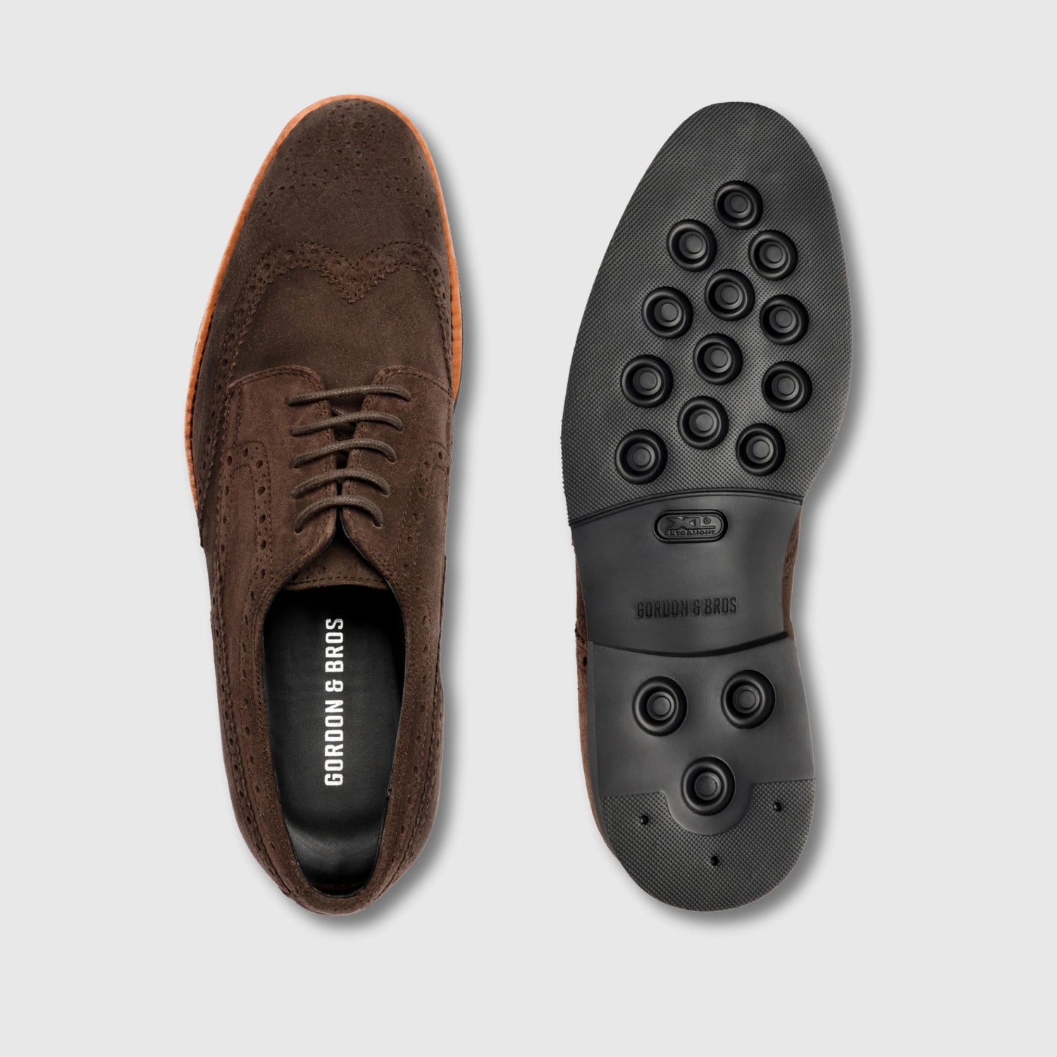 German Suede Dark Brown