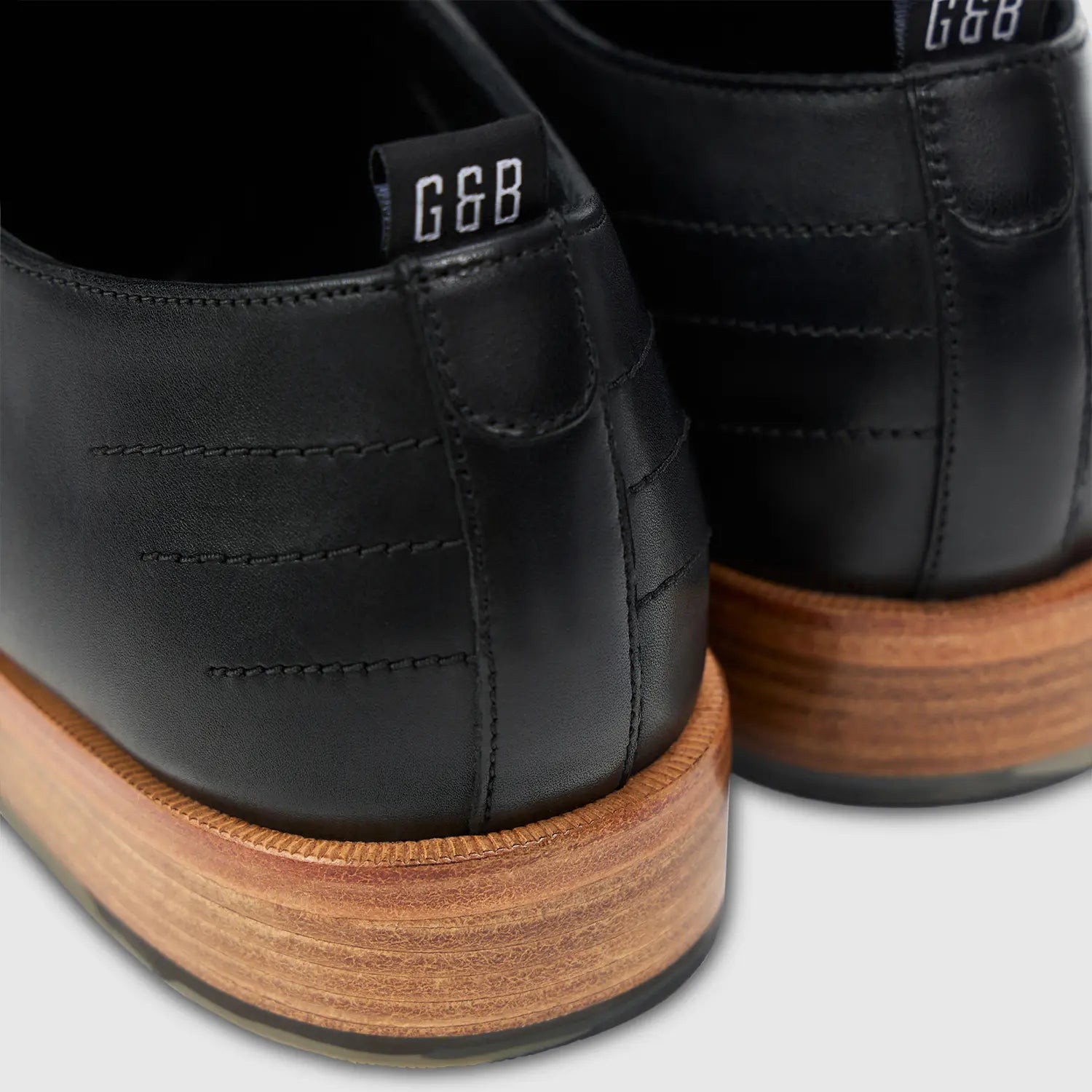 Leon Cochin Plain Derby Black