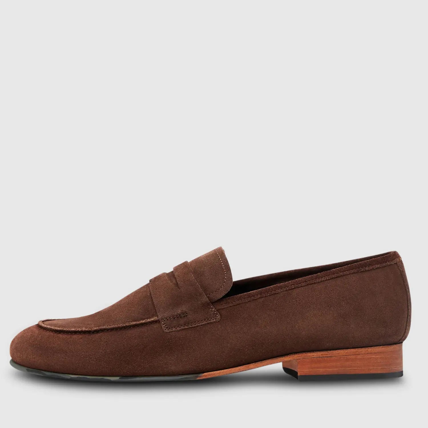 Renzo Suede Penny Brown