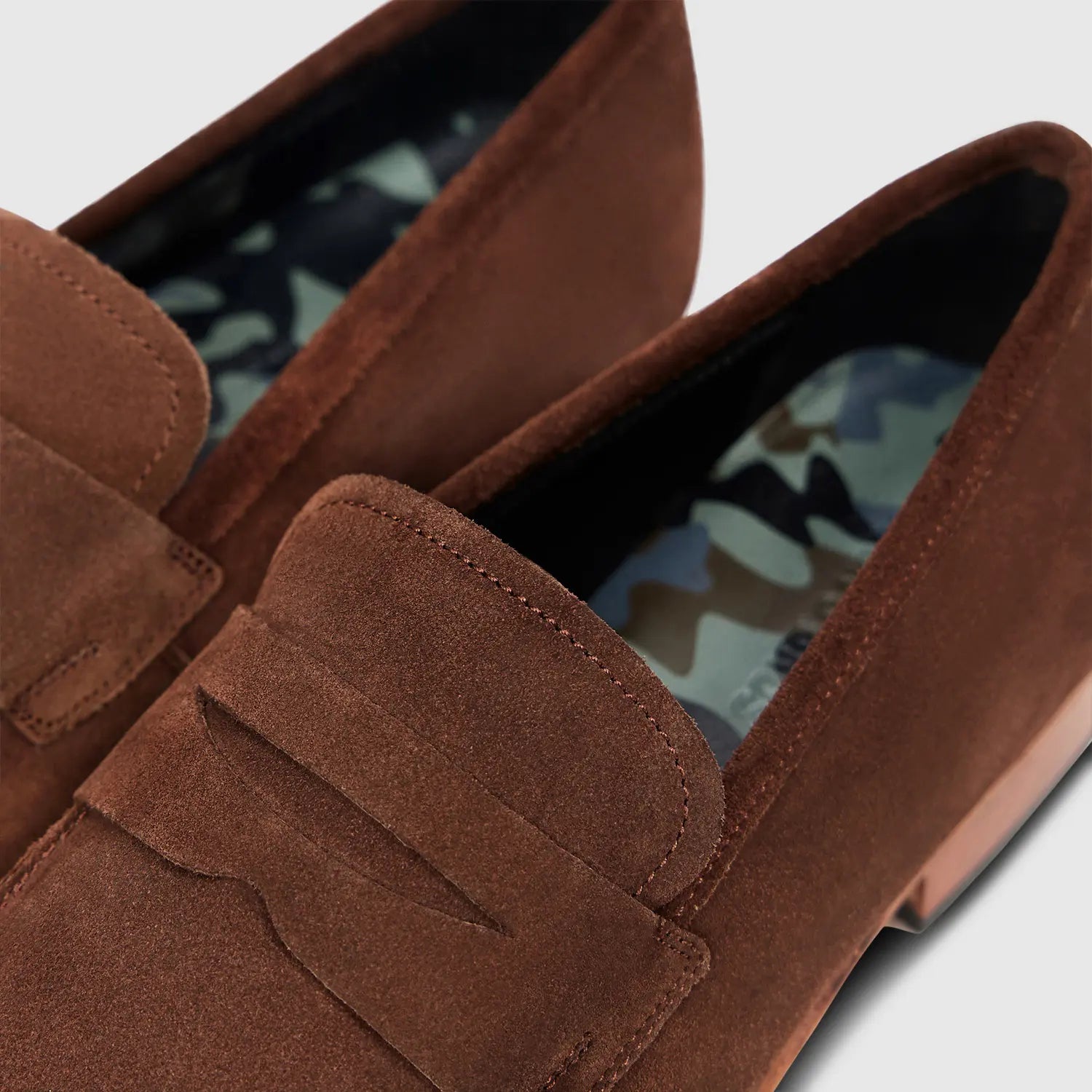 Renzo Suede Penny Brown