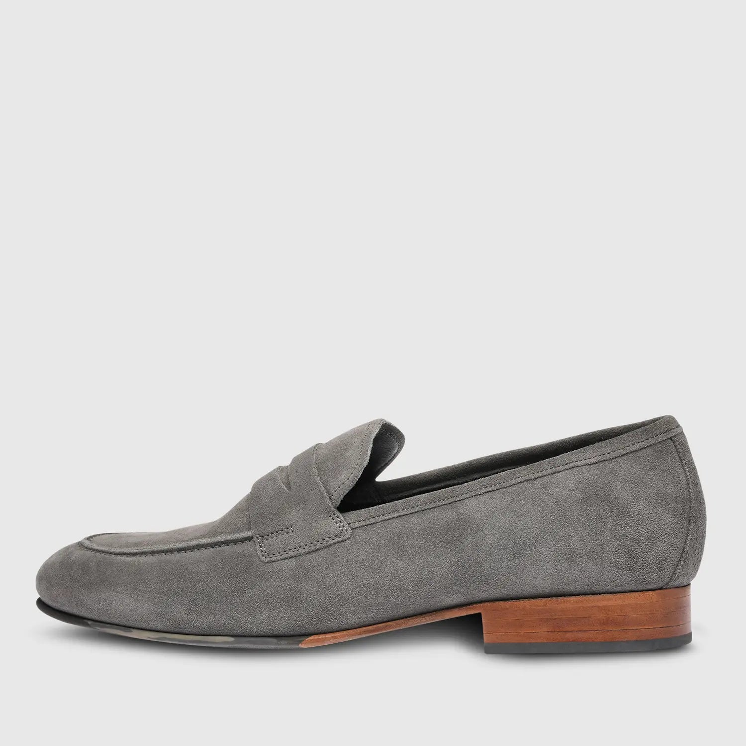Renzo Suede Penny Grey