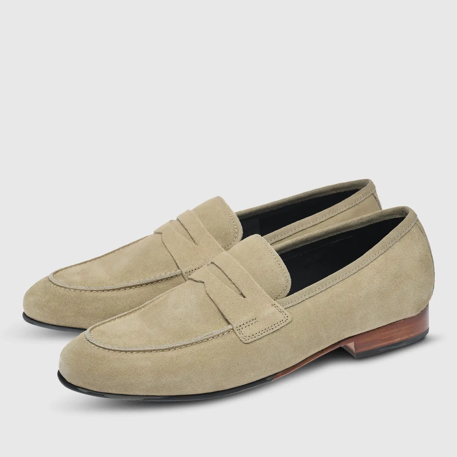 Renzo Suede Penny New Sand