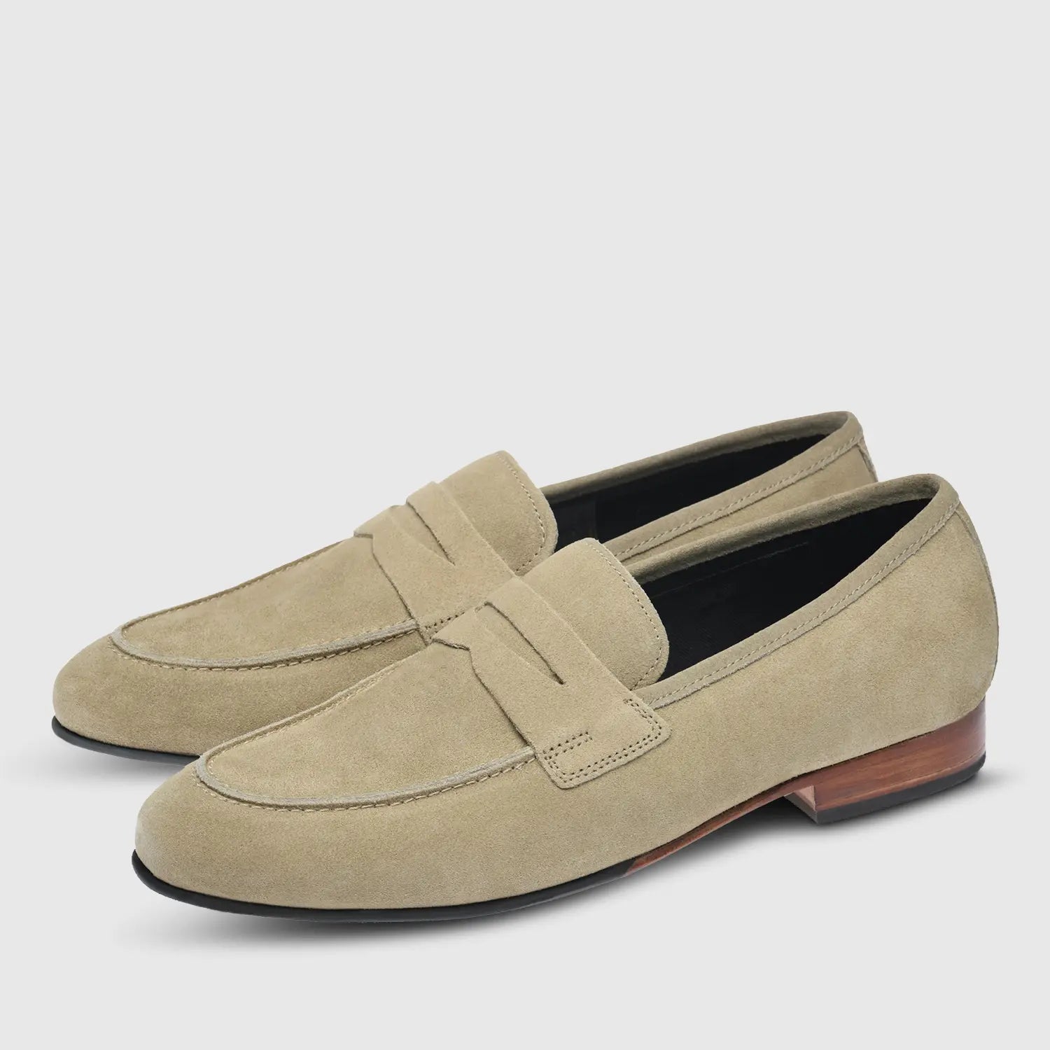 Renzo Suede Penny New Sand