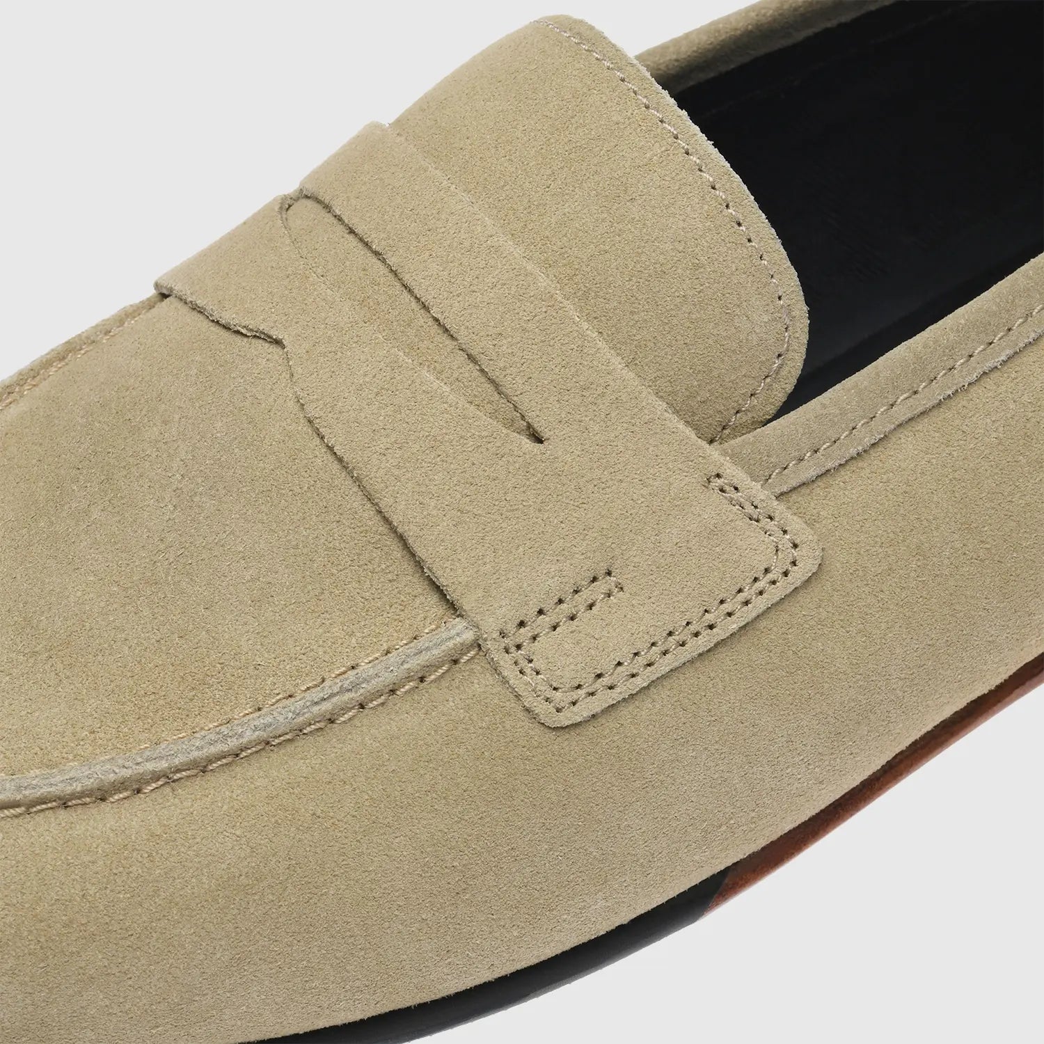 Renzo Suede Penny New Sand