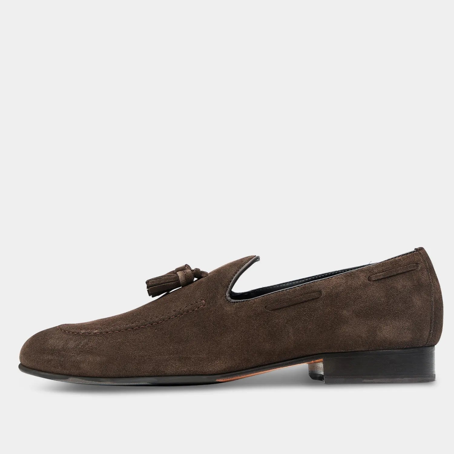 Renzo Suede Tassel Dark Brown