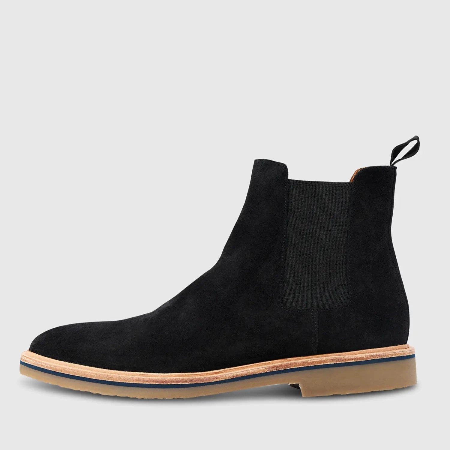 Alessio Suede Light Sole Black