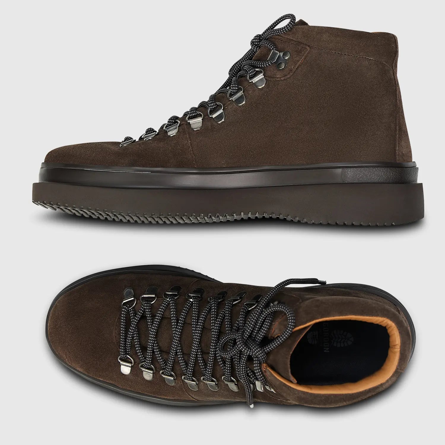 Wallace Suede Dark Brown