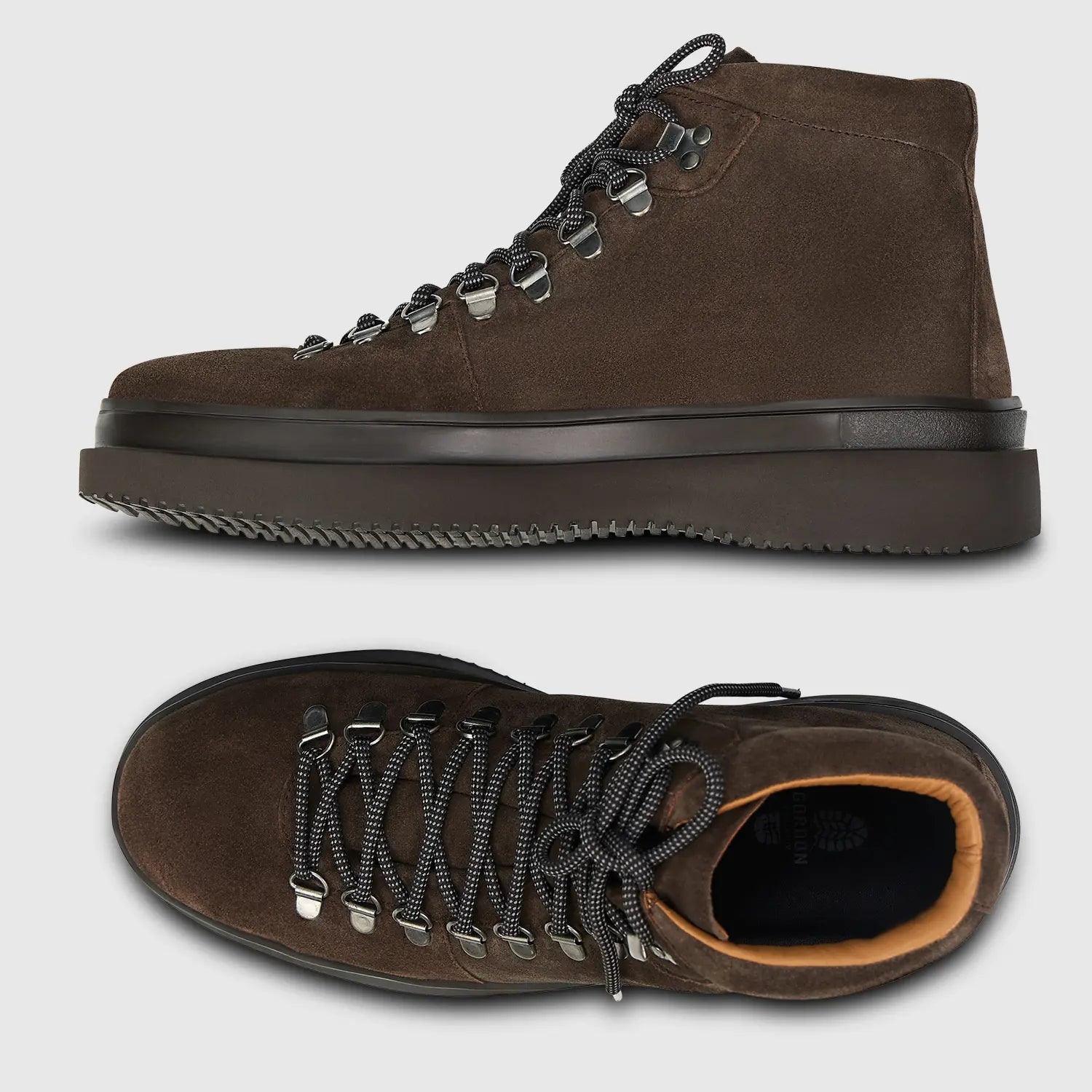 Wallace Suede Dark Brown