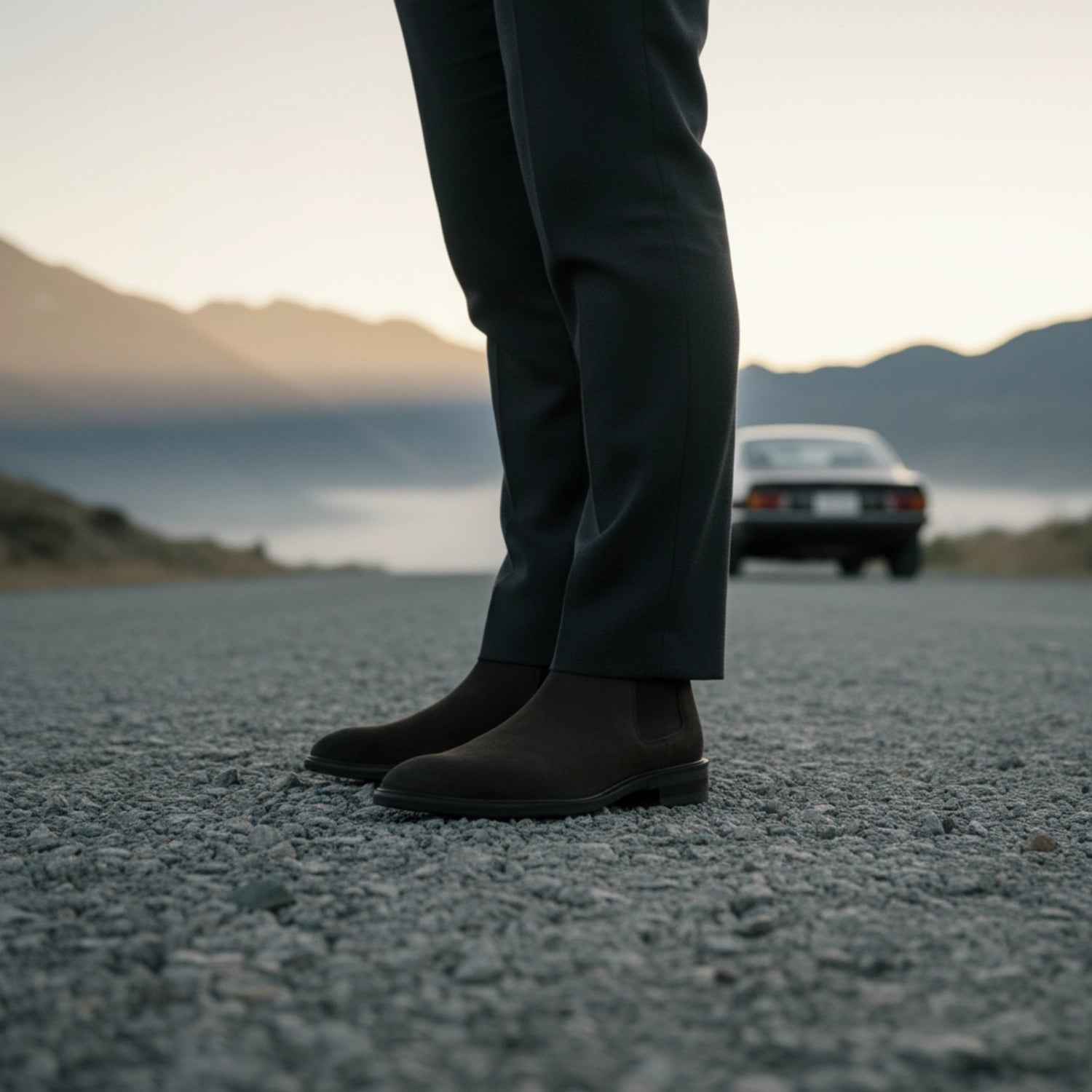 Paul Suede Dark Brown