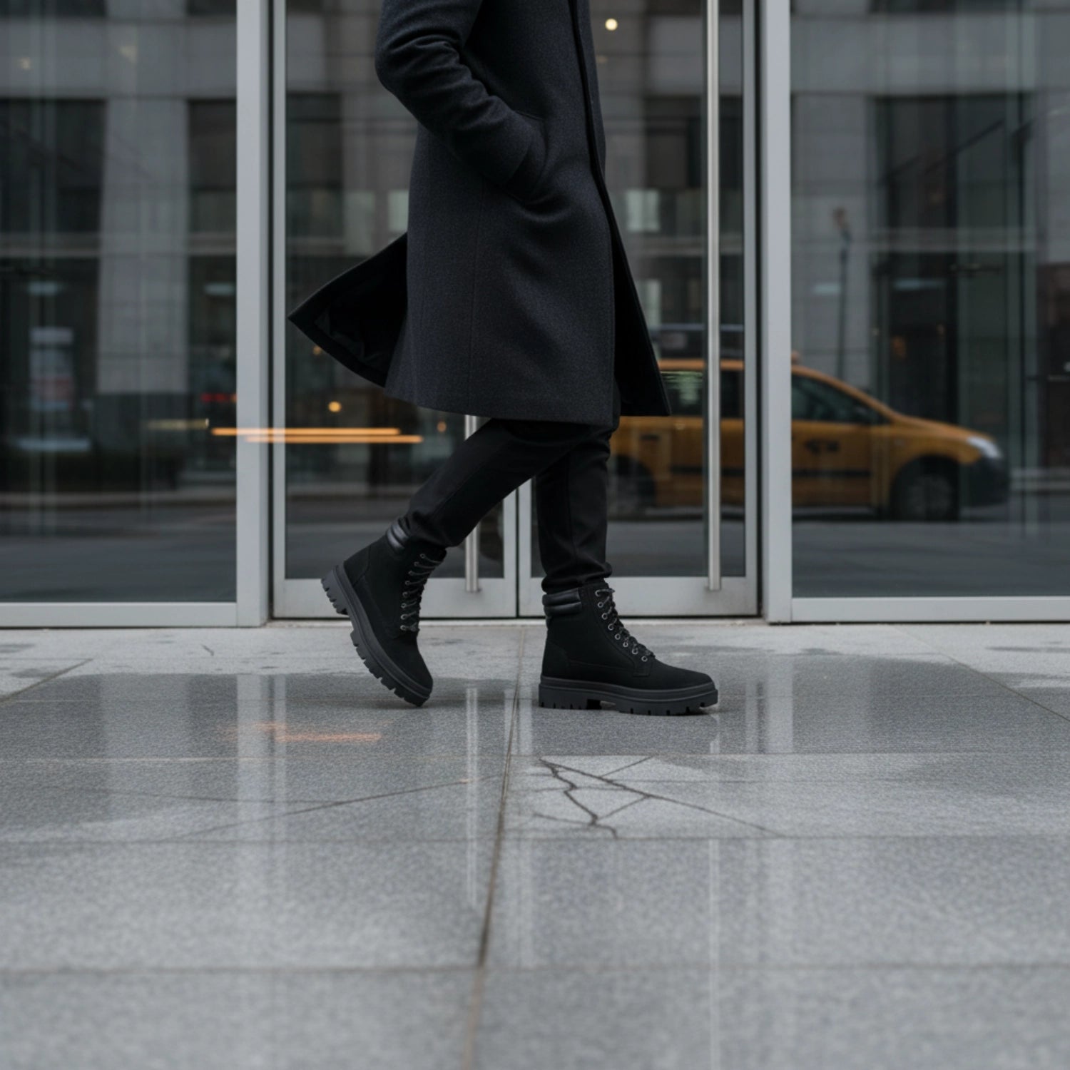 Climb Milled-Nappa Black