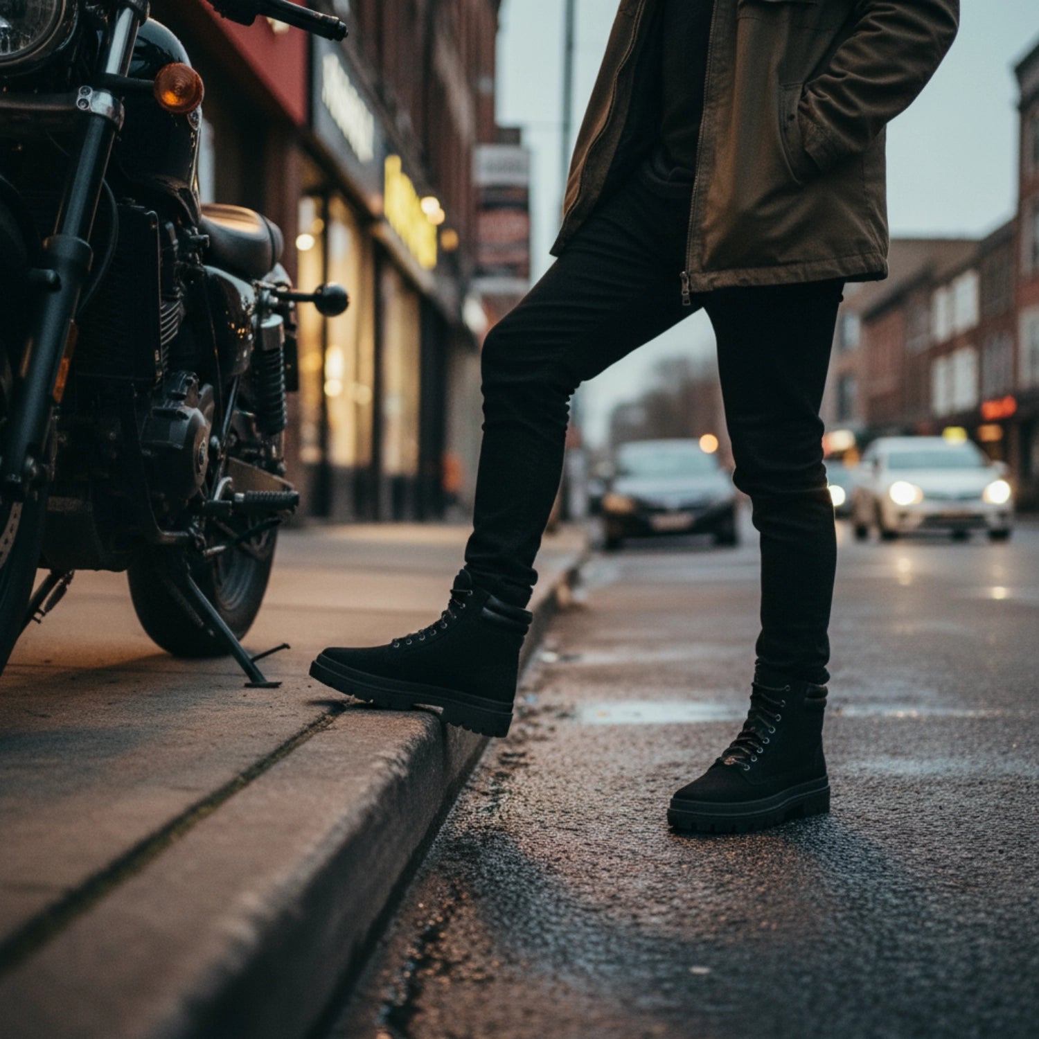 Climb Milled-Nappa Black