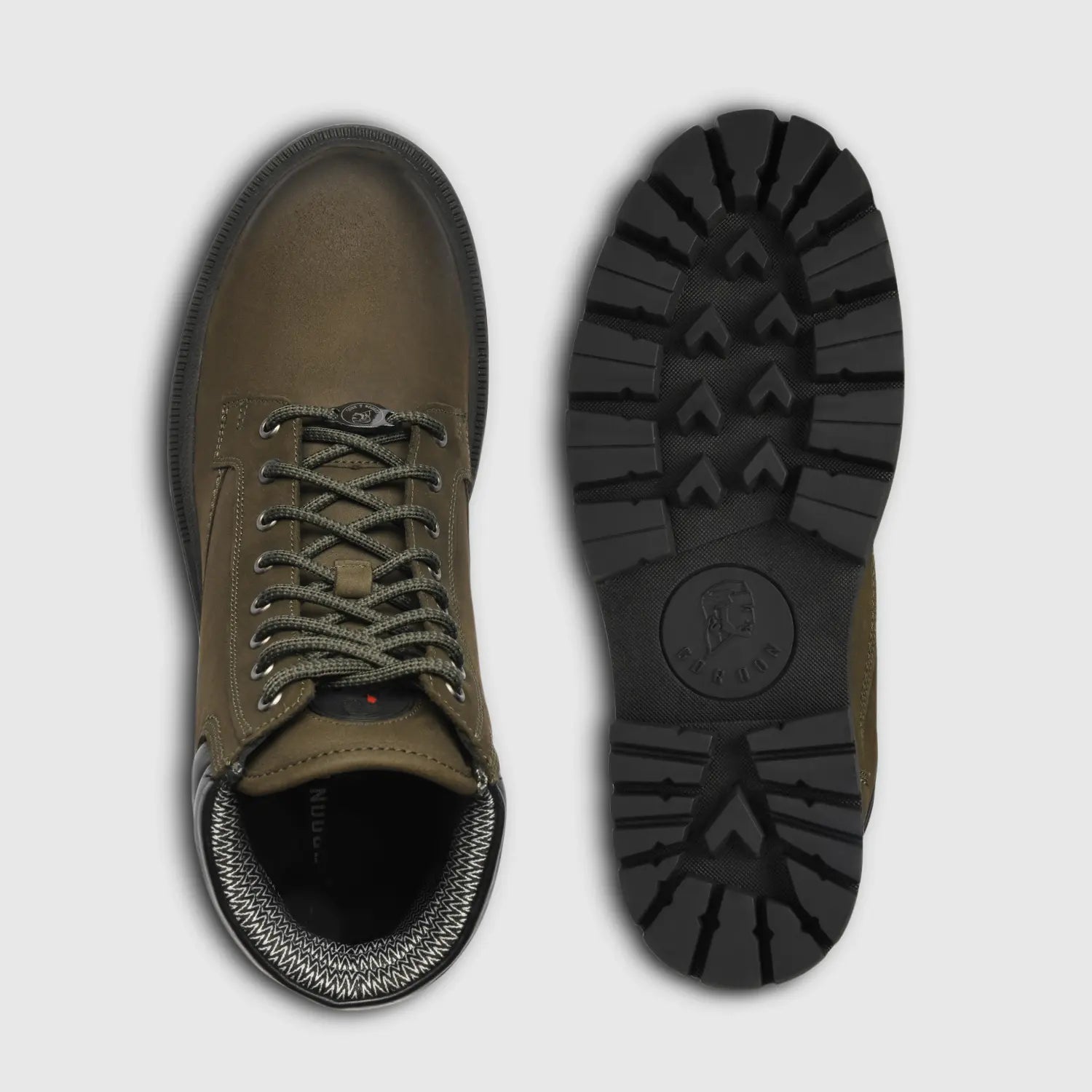 Climb Nubuck-Nappa Olive-Black