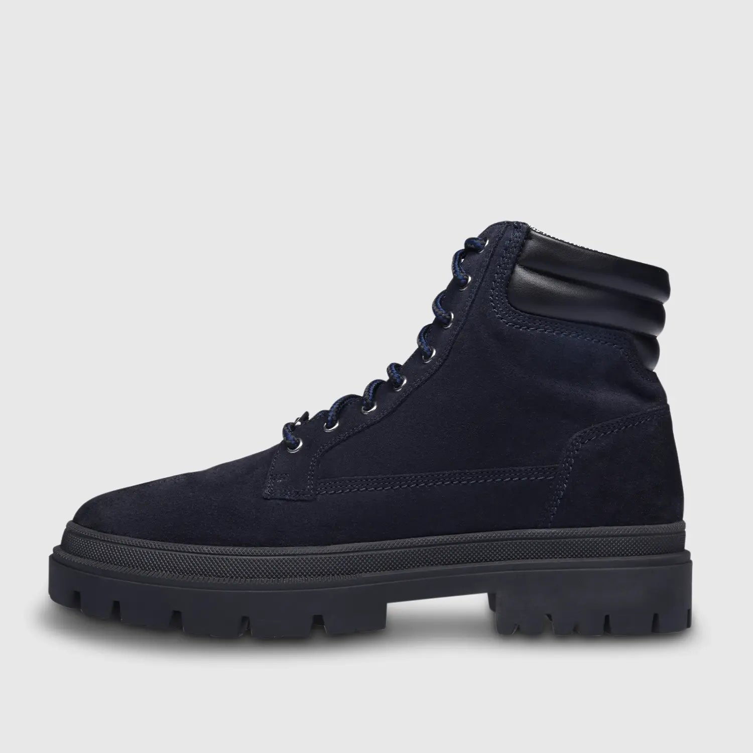 Climb Suede-Nappa Navy-Black