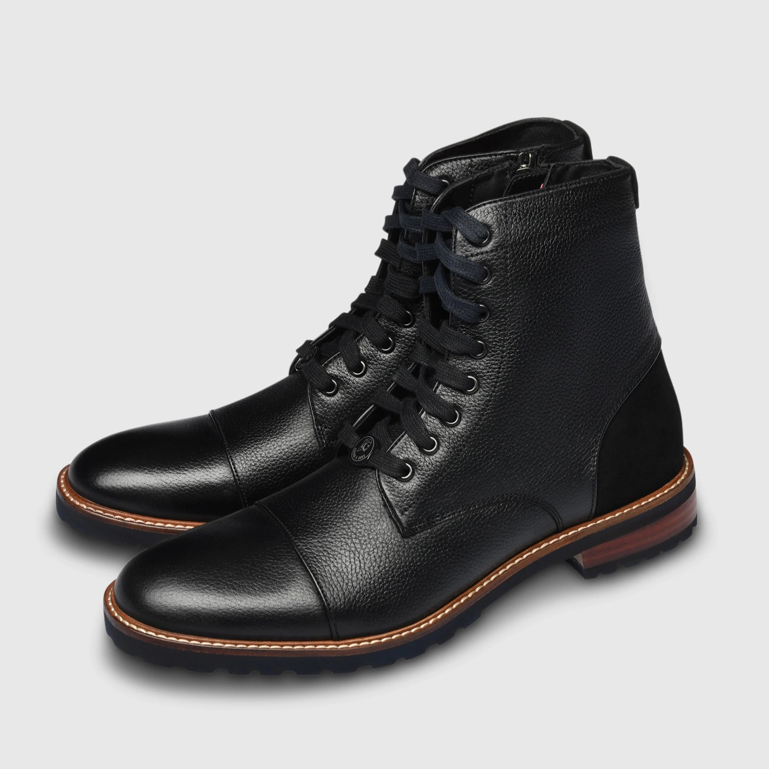 Alessio | Milled | Captoe | Black