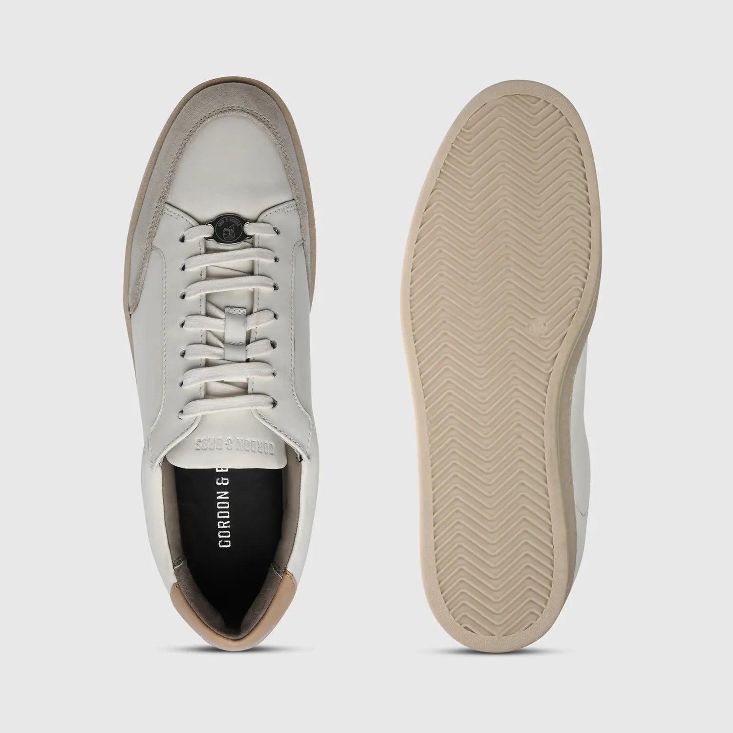 Garry Stockholm White-Cream-Cognac