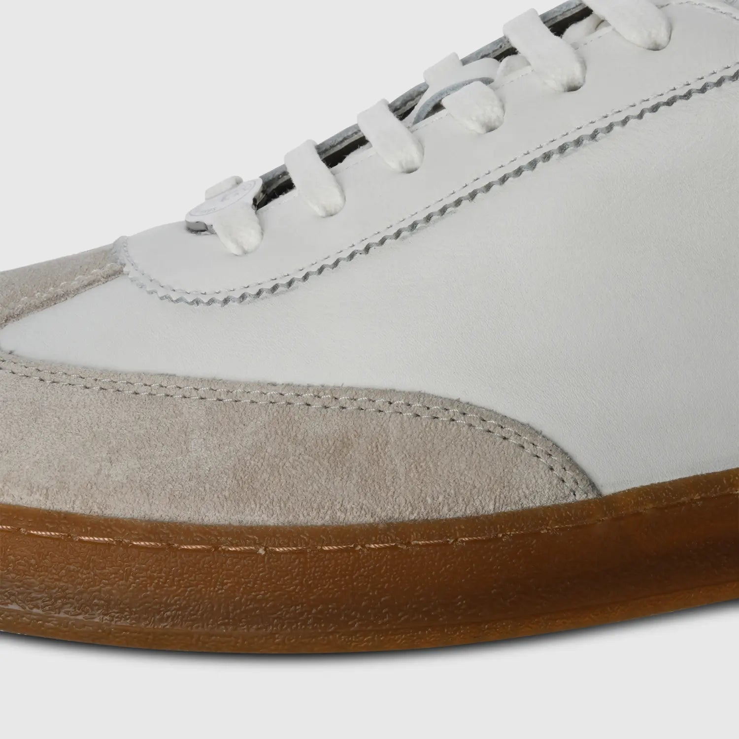 Garry Suede Lamp-White-Cognac
