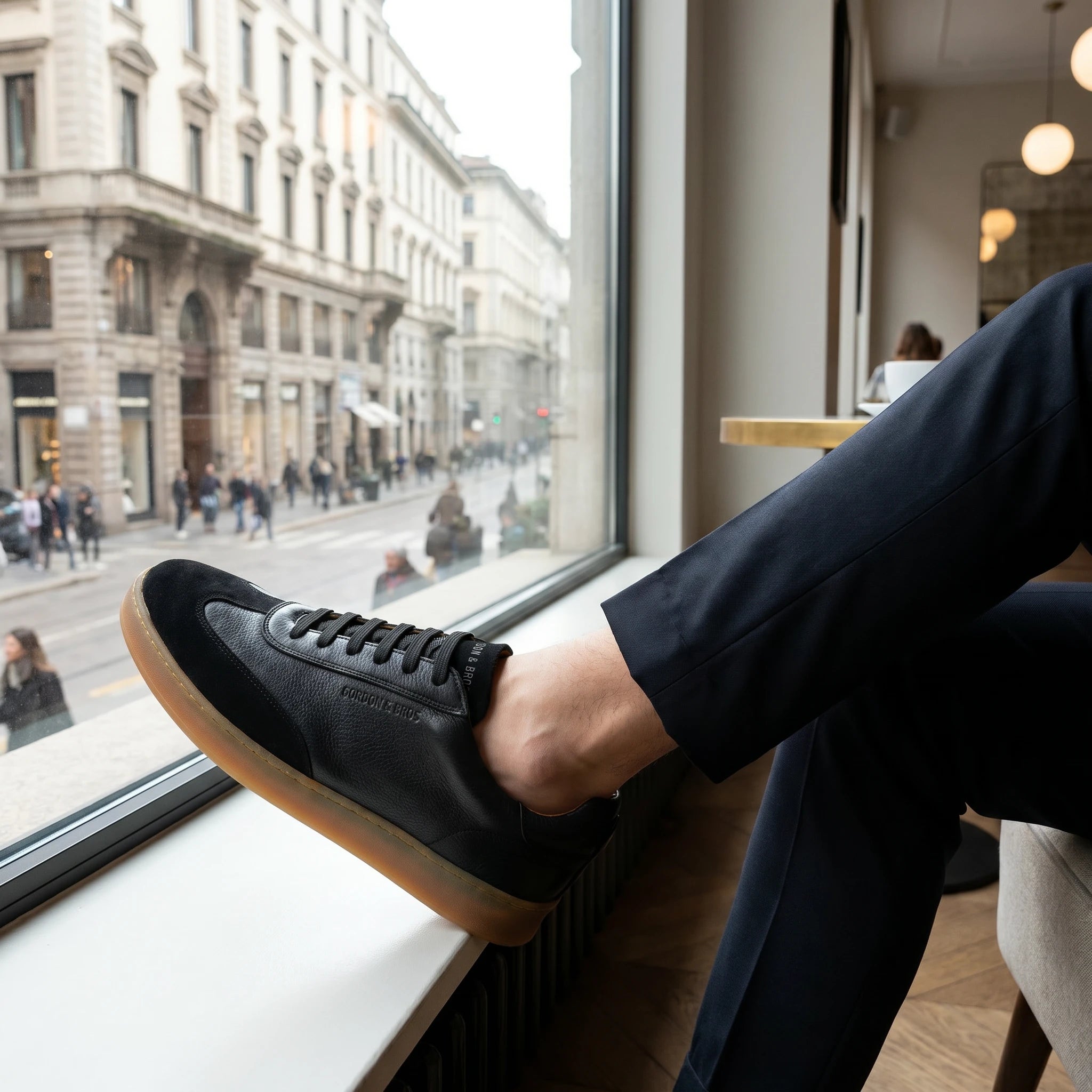 Garry | Continental/Suede | Black