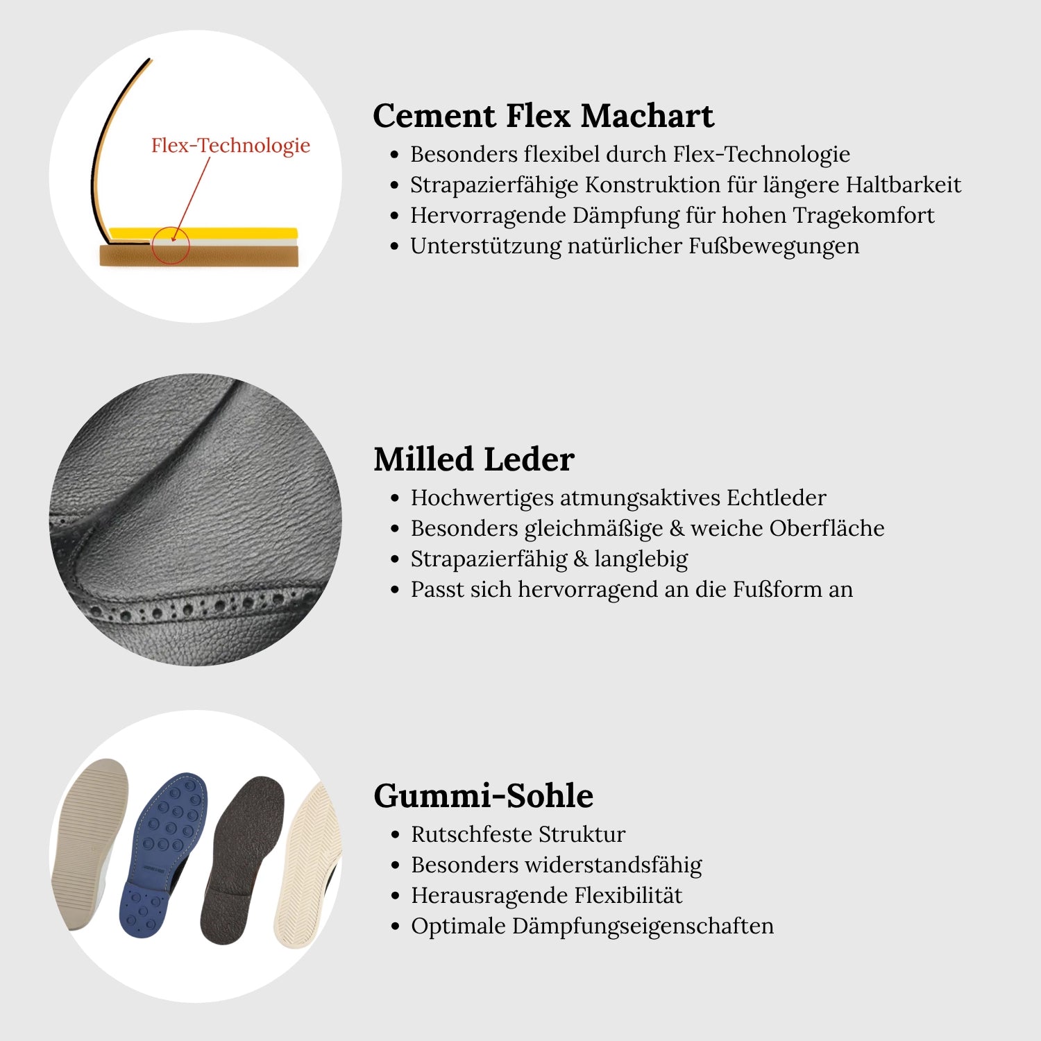 Alessio Milled Brouge Black