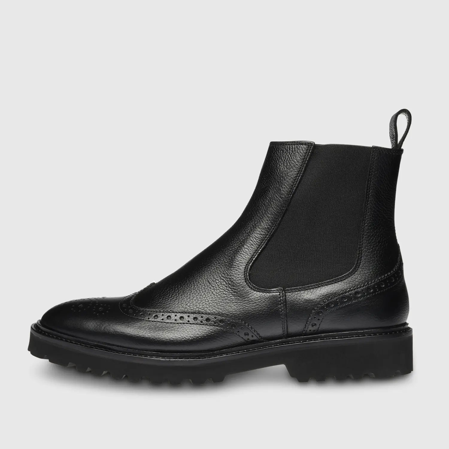 Alessio Milled Single Loop Black