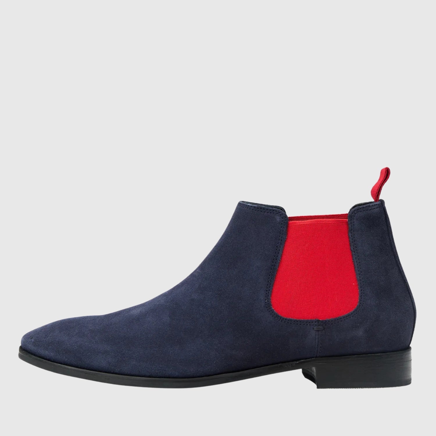 Rome Suede Navy/Red