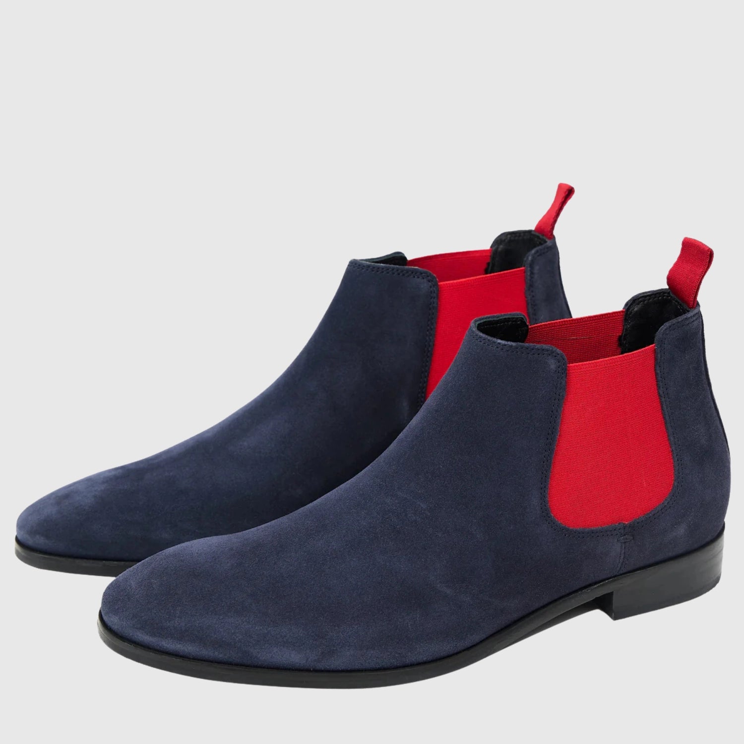 Rome Suede Navy/Red