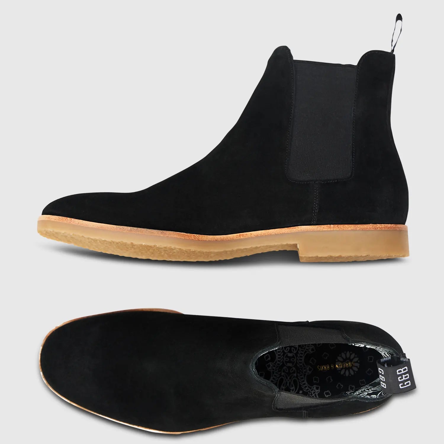 Alessio Suede Bandana Black