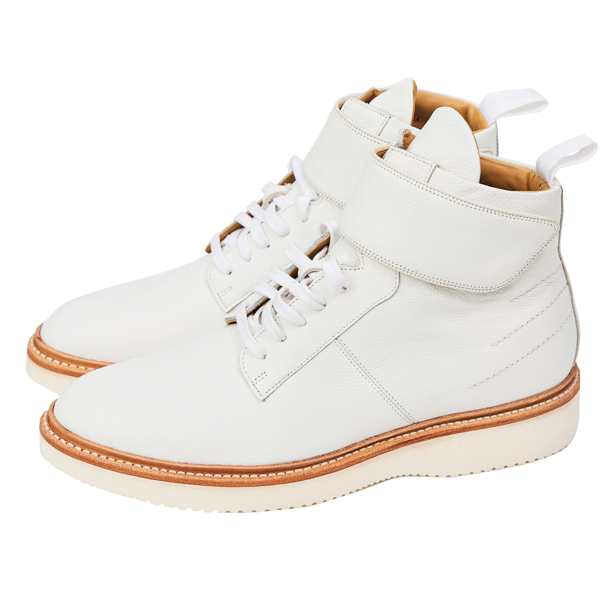 Luca Milled Light Weight Eva Sole White