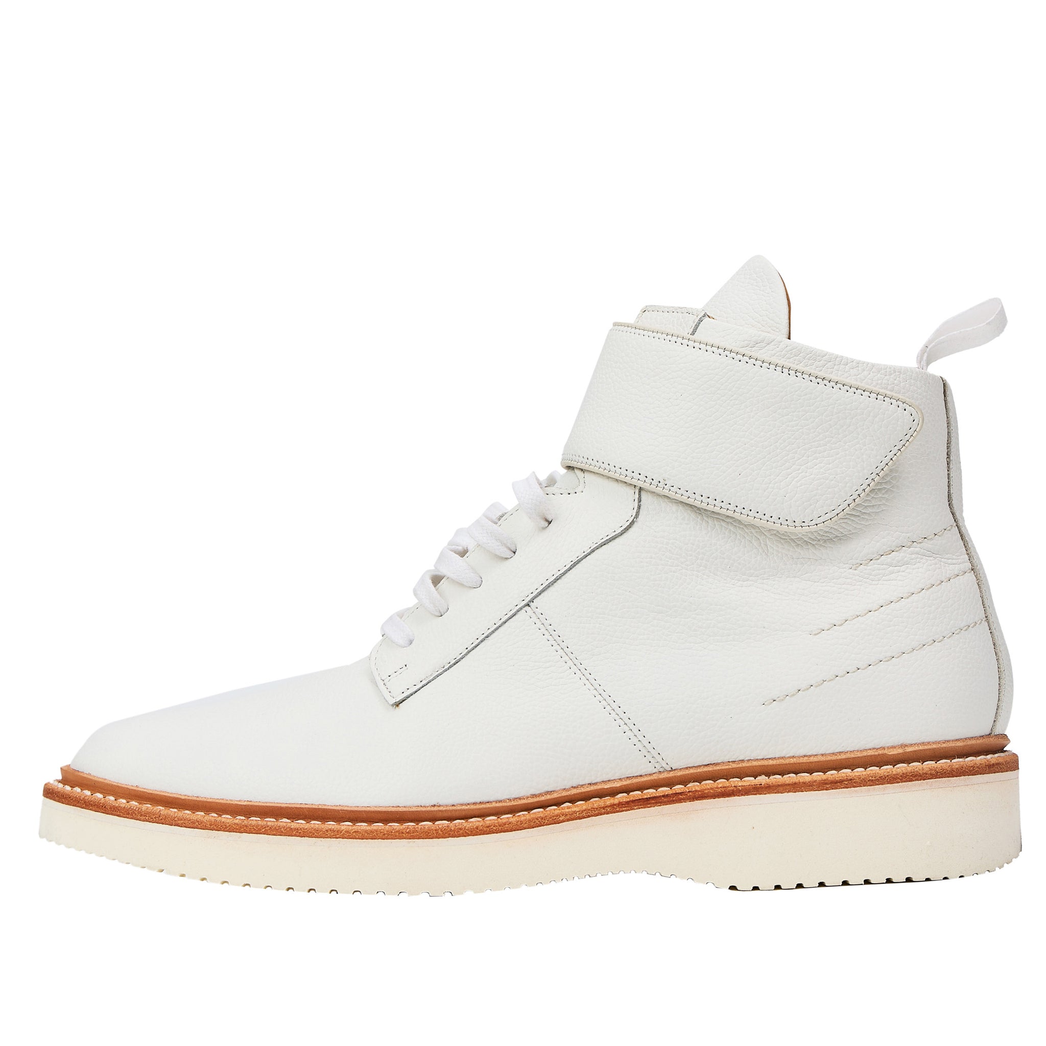 Luca Milled Light Weight Eva Sole White