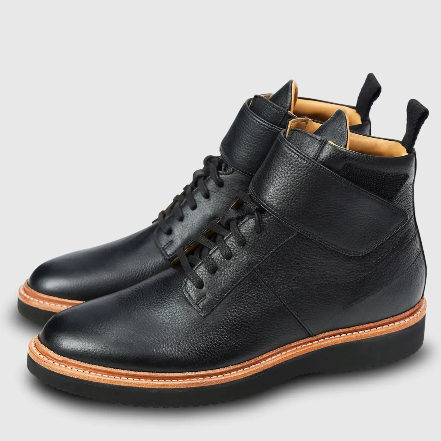 Luca | Milled | Light Weight Sole | Black