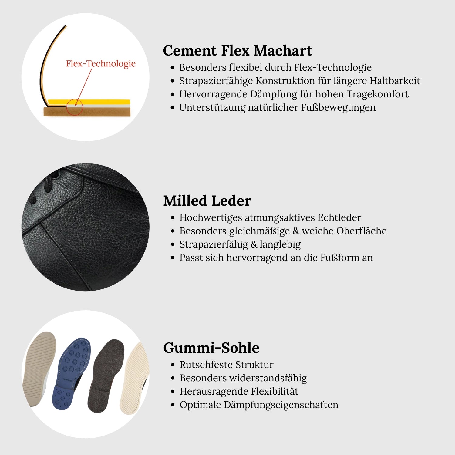 Luca Milled Light Weight Eva Sole Black