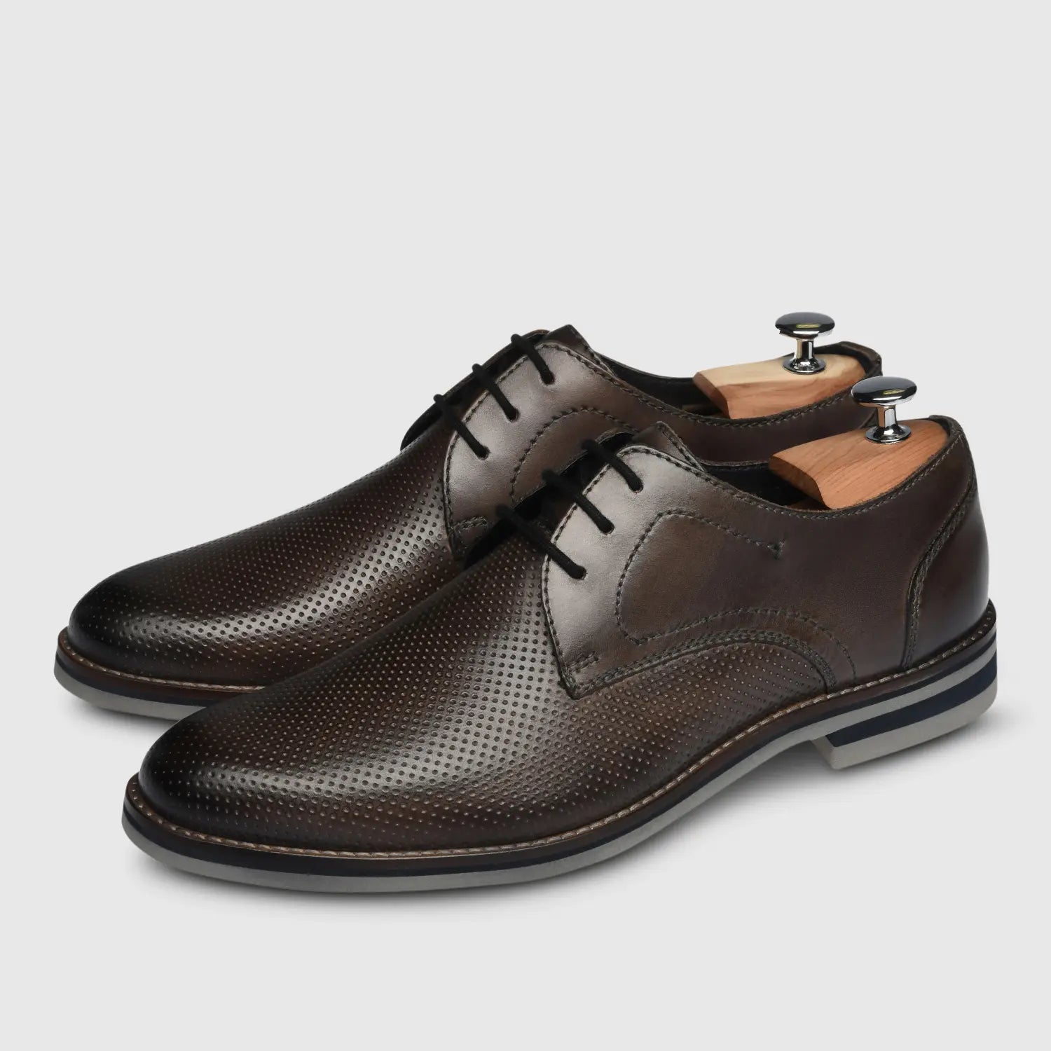 Vince Stroud-Holes Brown Grey