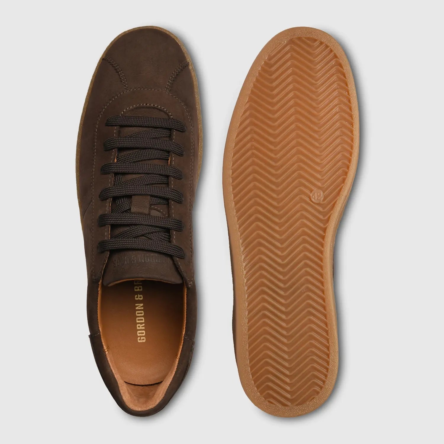 Garry Milled/Nubuck Dark Brown