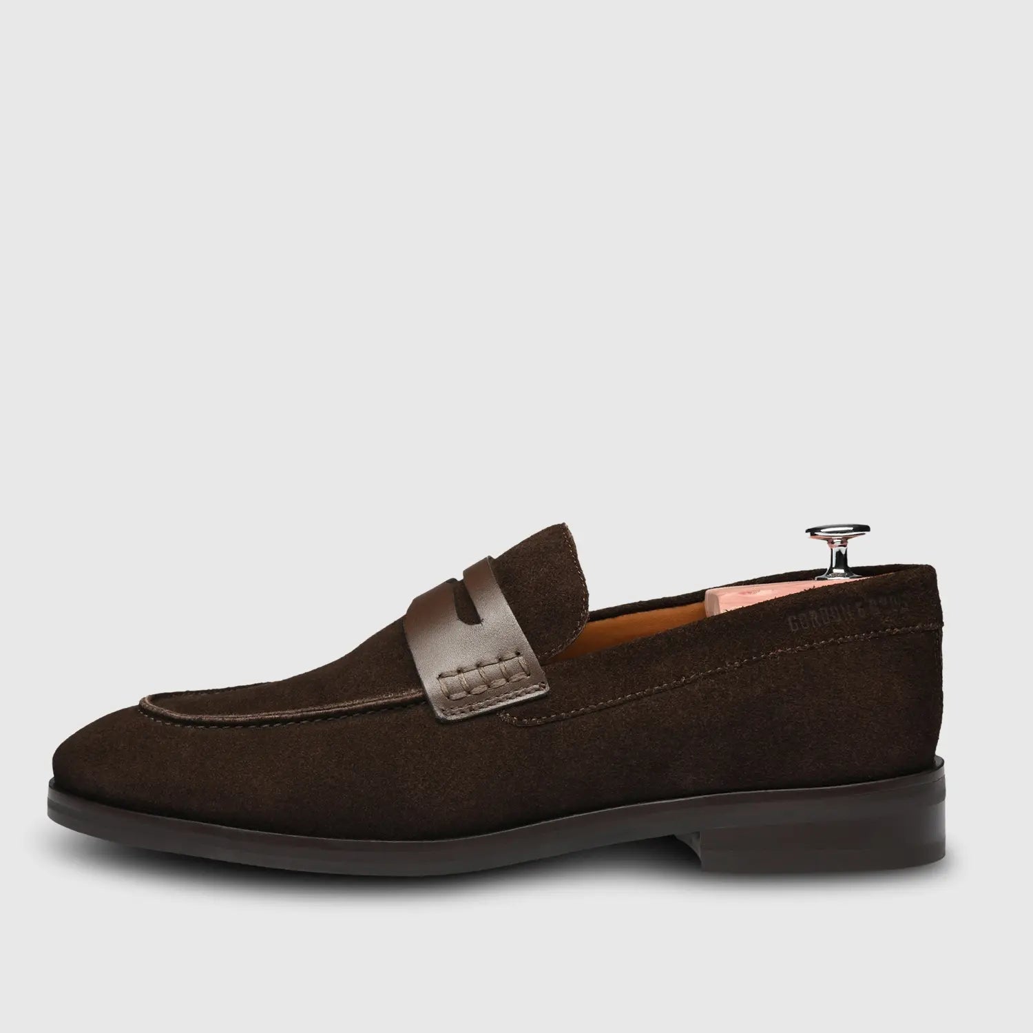 Victor Suede Dark Brown