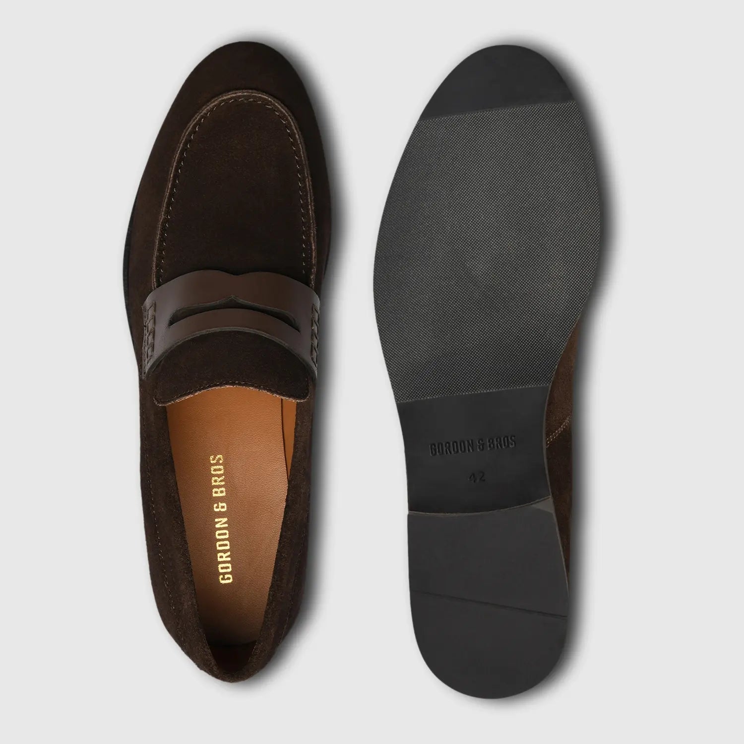 Victor Suede Dark Brown