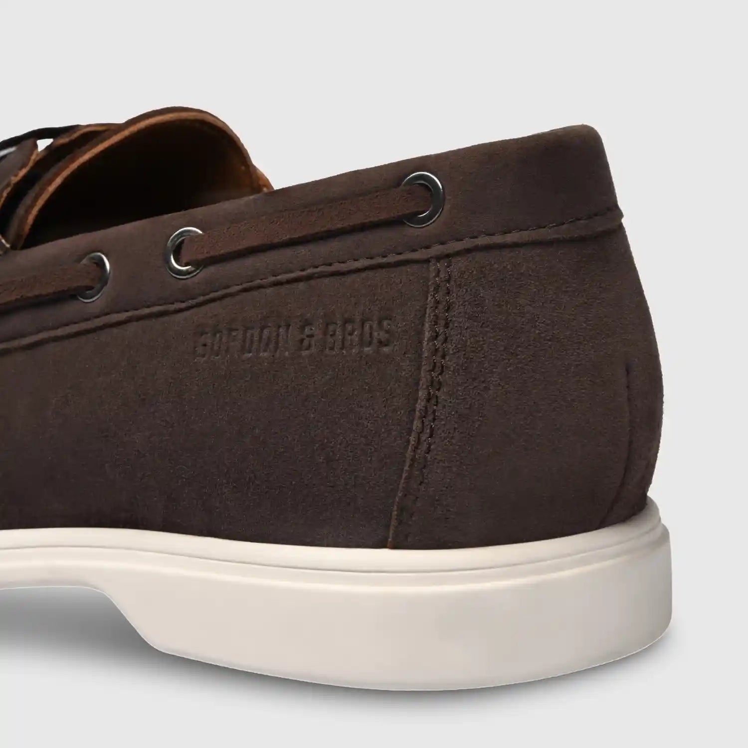 Matthieu | Lace Up | Suede | Dark Brown