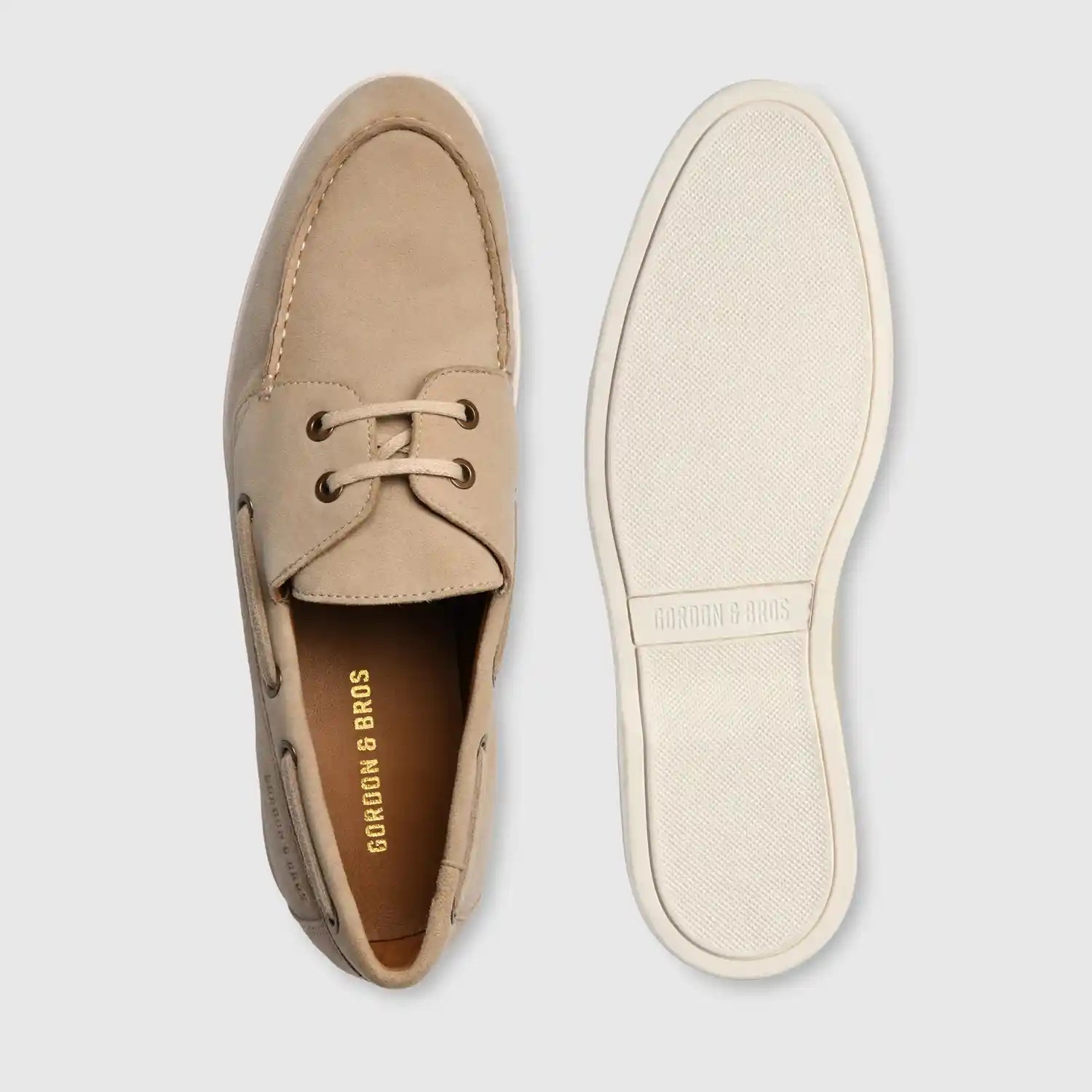 Matthieu | Lace Up | Suede | Sea Sand