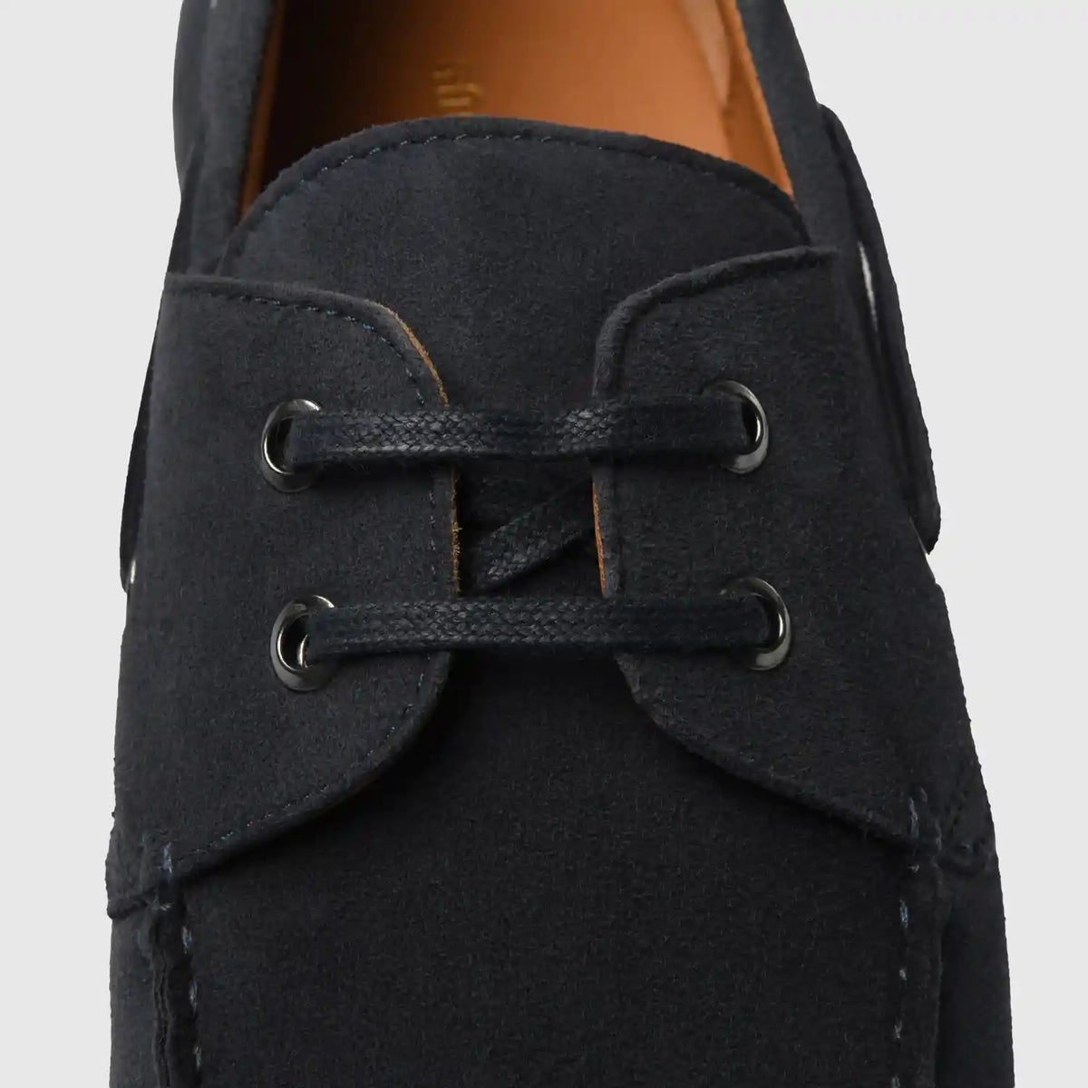Matthieu | Lace Up | Suede | Navy