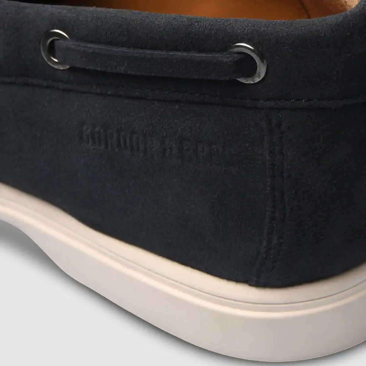 Matthieu | Lace Up | Suede | Navy