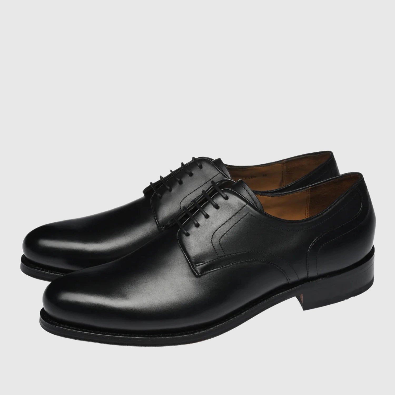 Levet Torino Plain Derby Black